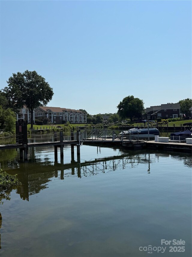 18511 Harborside Dr, Cornelius, NC 28031 - dock area featuring a water view