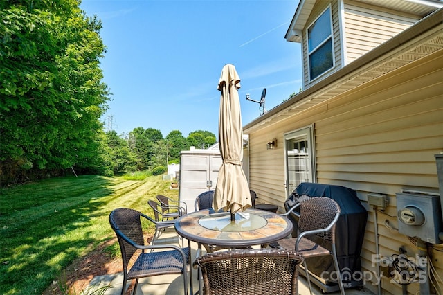 1504 Harpers Inlet Dr, Lake Wylie, SC 29710 - view of patio with outdoor dining area