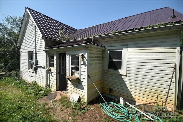 161 Pandora Cir, Canton, NC 28716 - view of side of home featuring a metal roof