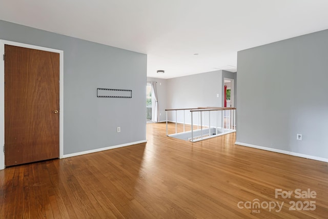 55 Lookout Dr, Asheville, NC 28804 - spare room featuring wood finished floors and baseboards
