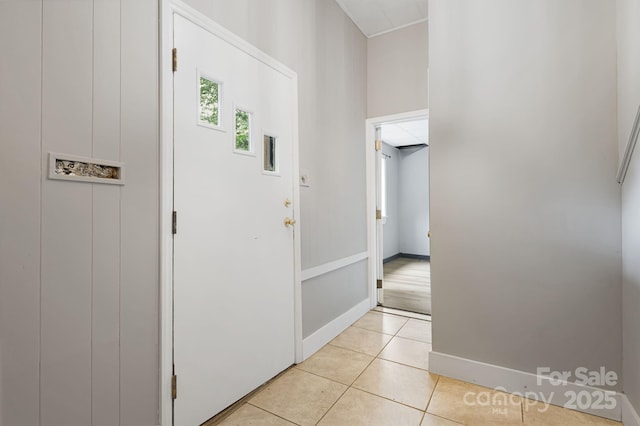 55 Lookout Dr, Asheville, NC 28804 - hallway with light tile patterned floors and baseboards