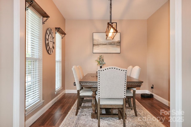 111 Painted Bunting Dr, Troutman, NC 28166 - dining space featuring dark wood-style floors