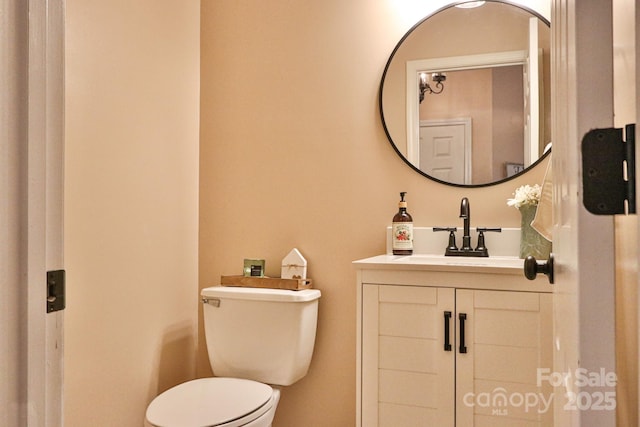 111 Painted Bunting Dr, Troutman, NC 28166 - half bath featuring toilet and vanity