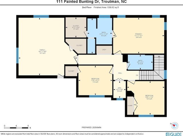 111 Painted Bunting Dr, Troutman, NC 28166 - view of floor plan / room layout