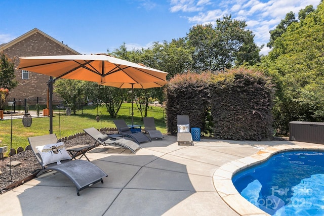 125 Snow Fountain Ln, Mooresville, NC 28115 - view of pool featuring a patio area