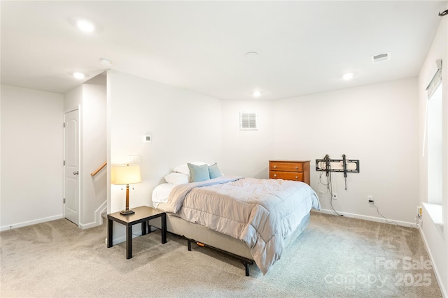 6507 Revolutionary Trl, Charlotte, NC 28217 - bedroom with light carpet and recessed lighting