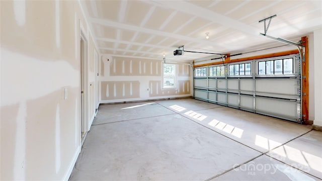 2143 Barrowcliffe Dr NW, Concord, NC 28027 - garage featuring a garage door opener