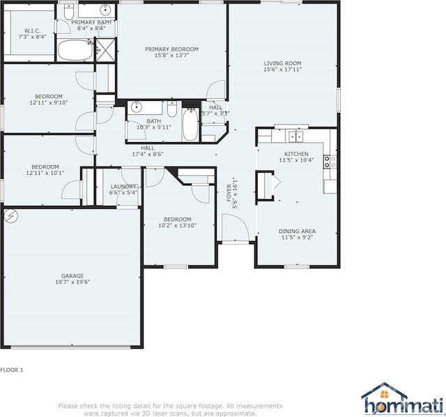 8724 Tweedsmuir Glen Ln, Charlotte, NC 28215 - view of home floor plan