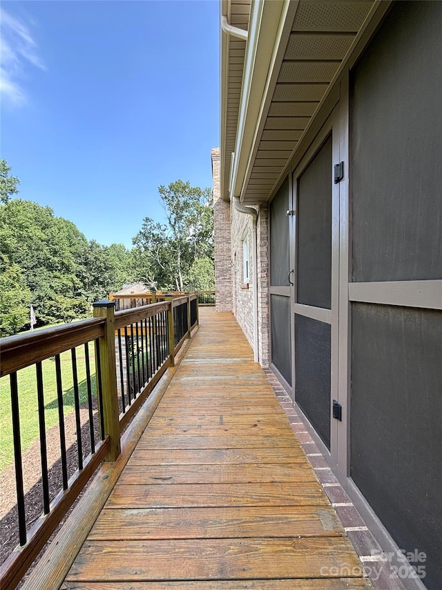 1335 33rd Avenue Dr NE, Hickory, NC 28601 - view of wooden terrace