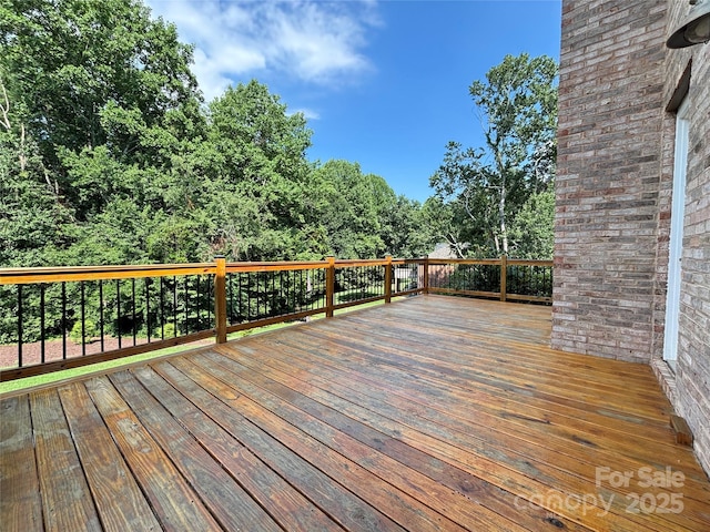 1335 33rd Avenue Dr NE, Hickory, NC 28601 - view of wooden deck
