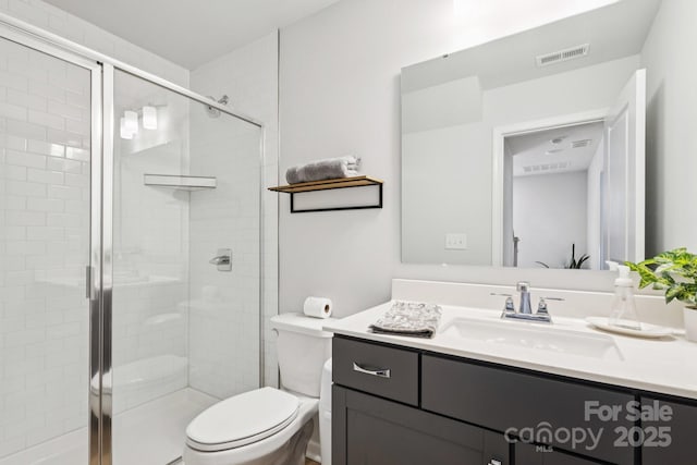 5008 Calvine Mill Way, Charlotte, NC 28205 - bathroom with vanity and a stall shower