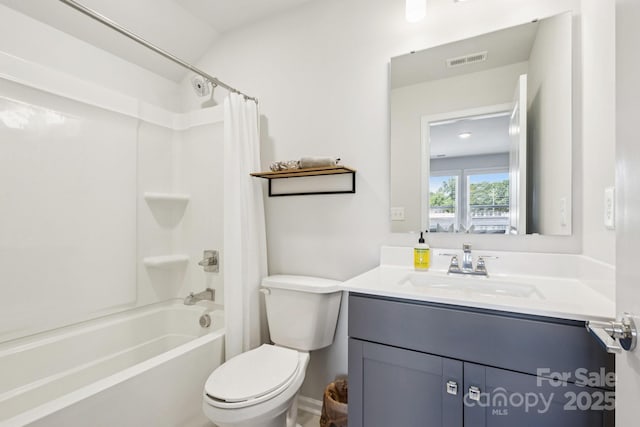 5008 Calvine Mill Way, Charlotte, NC 28205 - bathroom featuring shower / bath combination with curtain and vanity