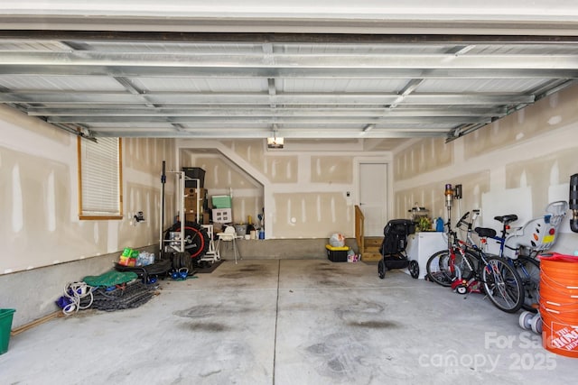 5008 Calvine Mill Way, Charlotte, NC 28205 - garage featuring a garage door opener