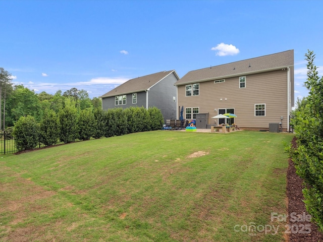 1008 Whipcord Dr, Waxhaw, NC 28173 - back of property featuring a yard and a patio