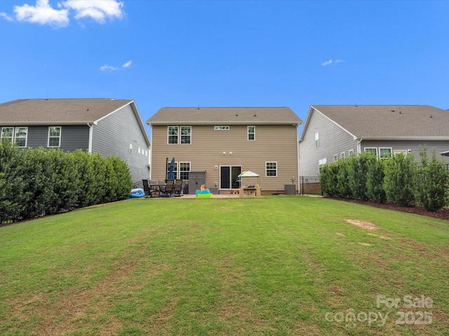 1008 Whipcord Dr, Waxhaw, NC 28173 - rear view of property featuring a patio