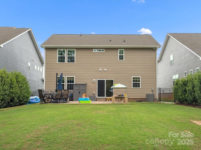 1008 Whipcord Dr, Waxhaw, NC 28173 - back of property featuring a patio
