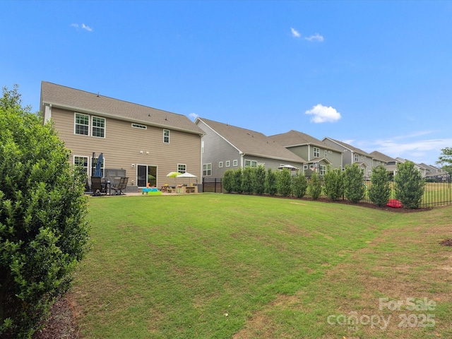 1008 Whipcord Dr, Waxhaw, NC 28173 - view of yard featuring a patio