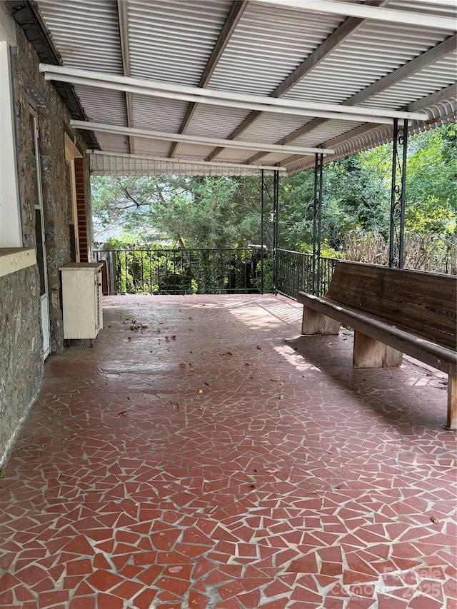 3985 1st Ave SW, Hickory, NC 28602 - view of patio with a carport