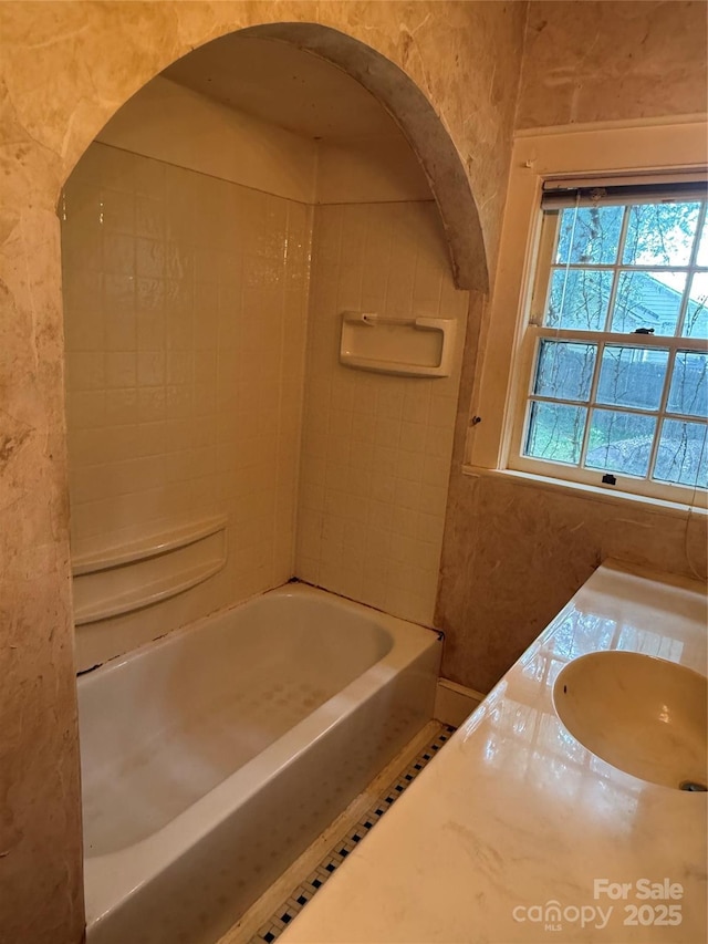 3985 1st Ave SW, Hickory, NC 28602 - bathroom featuring plenty of natural light and vanity