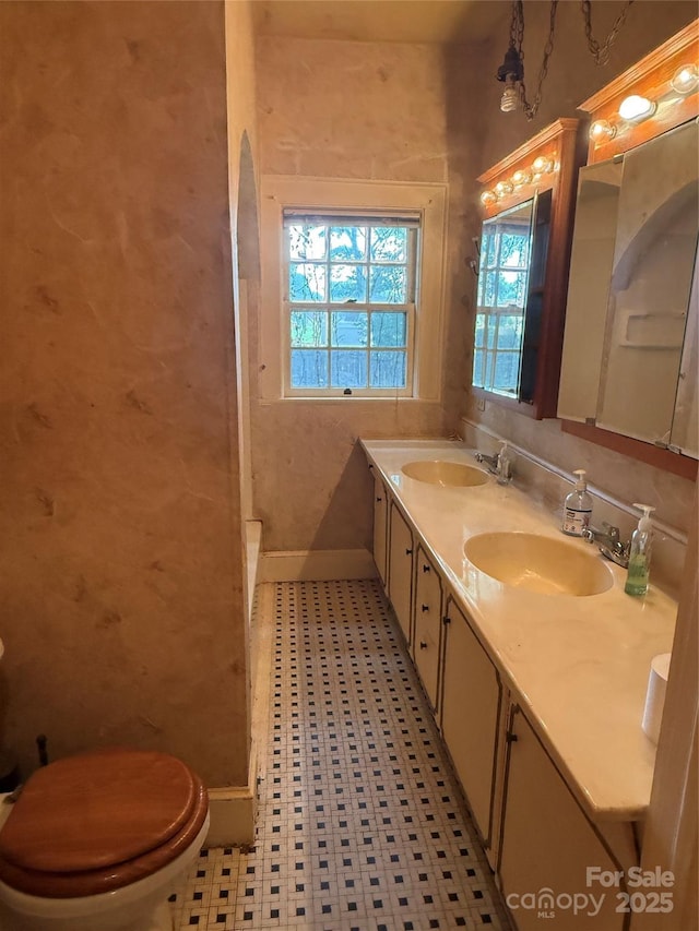 3985 1st Ave SW, Hickory, NC 28602 - bathroom with toilet and double vanity