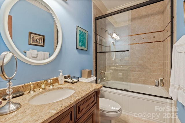 9110 Woodhall Lake Dr, Waxhaw, NC 28173 - full bath featuring vanity and bath / shower combo with glass door