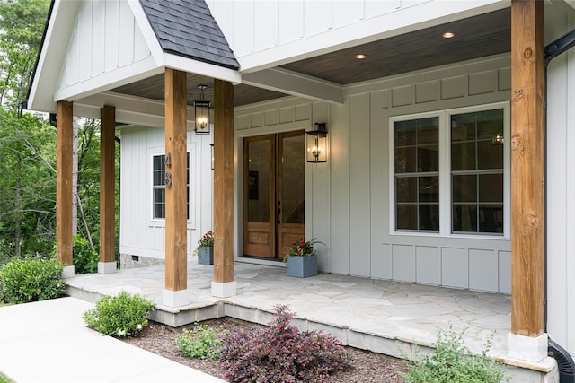 48 Falling Leaves Ln, Hendersonville, NC 28792 - view of covered porch
