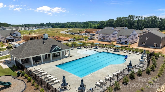 2036 Vanderlyn St, Monroe, NC 28112 - community pool featuring a patio