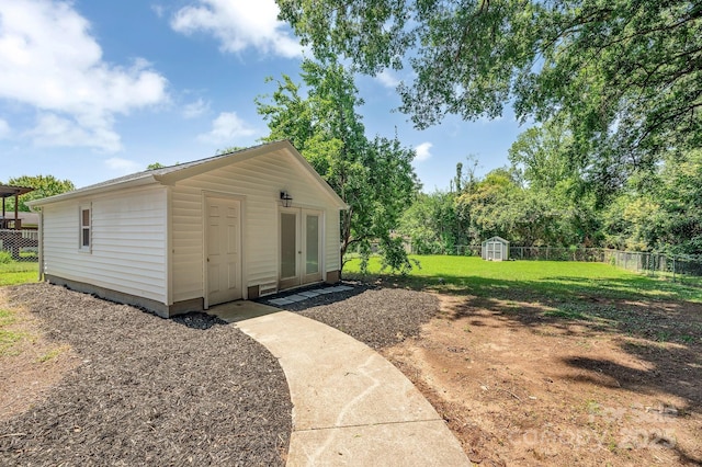6208 Karenstone Dr, Charlotte, NC 28215 - view of shed
