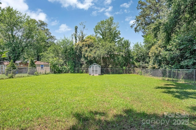 6208 Karenstone Dr, Charlotte, NC 28215 - fenced backyard with a shed