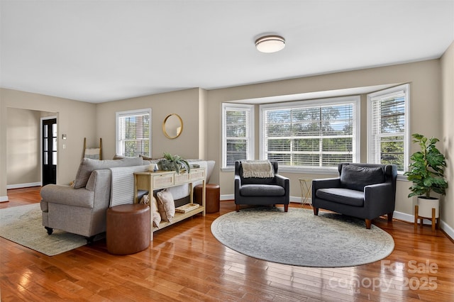 601 Pennell St NE, Lenoir, NC 28645 - bedroom with wood finished floors and baseboards