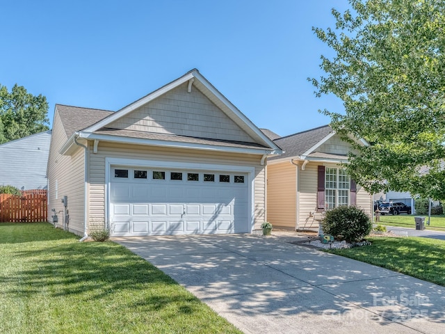 15739 Circlegreen Dr, Charlotte, NC 28273 - view of front facade featuring a garage and driveway