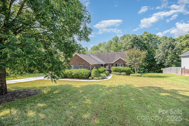 610 Mountain Pl, Albemarle, NC 28001 - single story home featuring brick siding