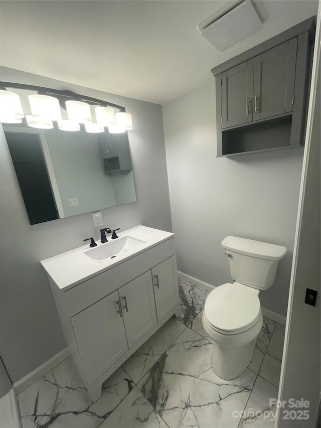 6517 Helens Way, Denver, NC 28037 - bathroom featuring vanity and marble look tiles