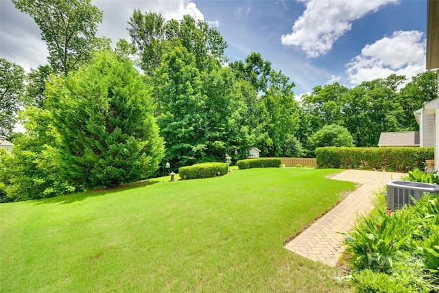 1930 Caprington Dr, Fort Mill, SC 29707 - view of grassy yard featuring view of wooded area