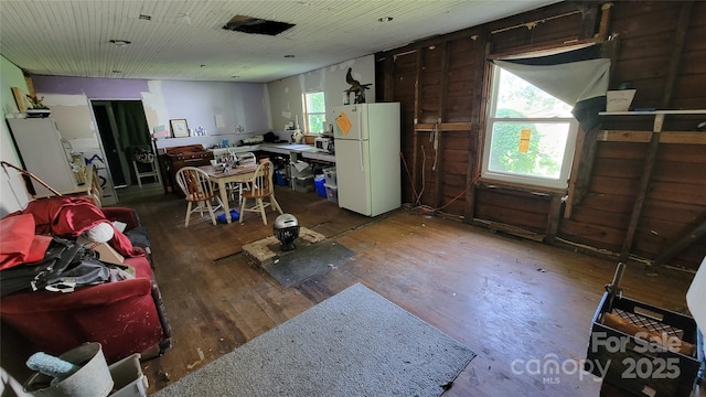 160 Cleveland Rd, Tryon, NC 28782 - interior space featuring wood-type flooring