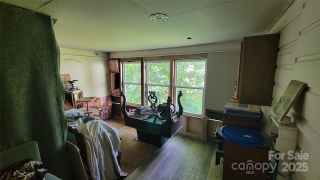 160 Cleveland Rd, Tryon, NC 28782 - office with wood-type flooring