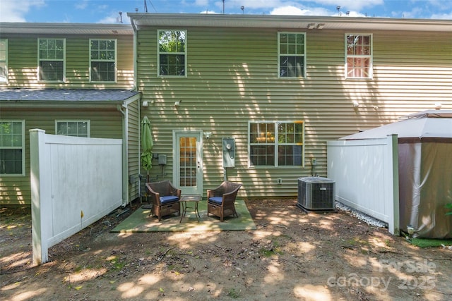 14755 Lions Paw St, Charlotte, NC 28273 - back of property featuring a patio area and a gazebo