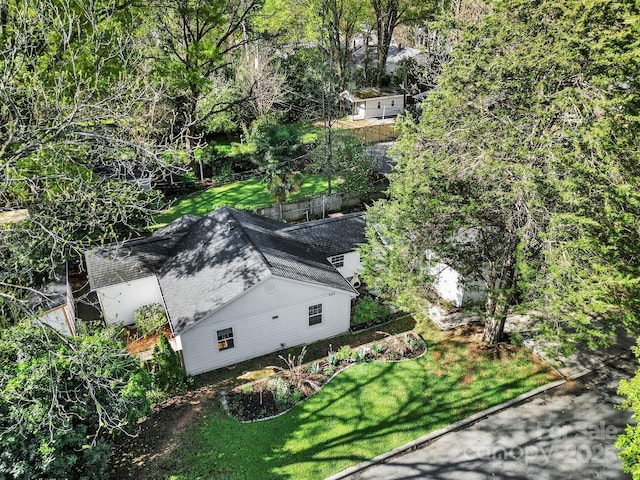 2314 Wolfe St, Charlotte, NC 28205 - aerial view of property and surrounding area