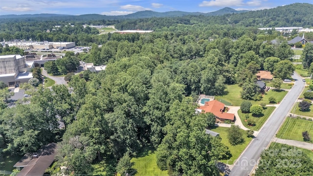116 Eastwood Park Dr SE, Lenoir, NC 28645 - aerial overview of property's location featuring a forest