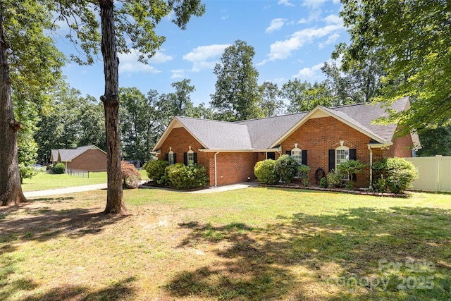 2916 Northwood Dr, Monroe, NC 28110 - view of front of property with brick siding and roof with shingles
