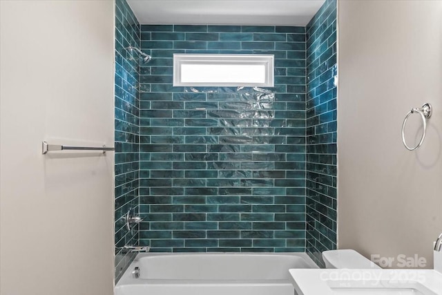 1033 12th Avenue Dr NW, Hickory, NC 28601 - full bathroom with shower / bathtub combination and vanity