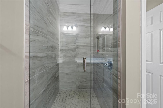 1033 12th Avenue Dr NW, Hickory, NC 28601 - bathroom featuring a stall shower
