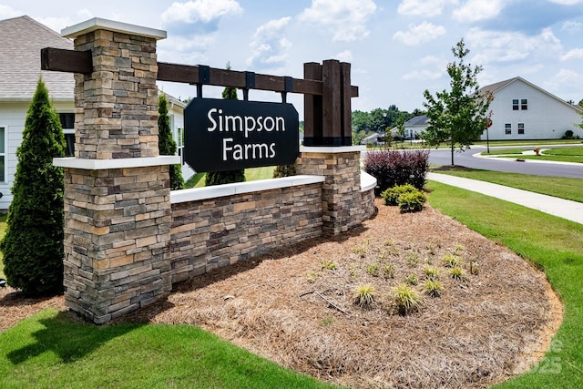 3313 Plum Dr, Monroe, NC 28110 - view of community / neighborhood sign