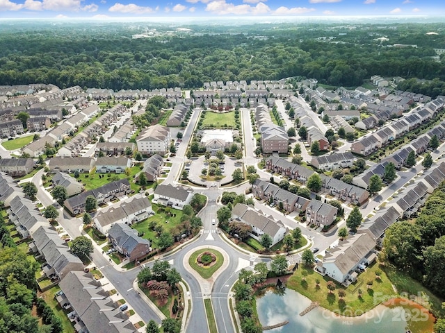 2203 Whitford Ln, Charlotte, NC 28210 - aerial view of property and surrounding area featuring nearby suburban area