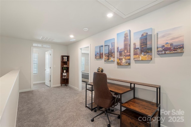 135 Orson Oaks Ln, Pineville, NC 28134 - office space featuring carpet flooring and recessed lighting
