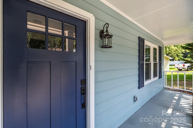 7219 Spring Morning Ln, Charlotte, NC 28227 - entrance to property featuring a porch