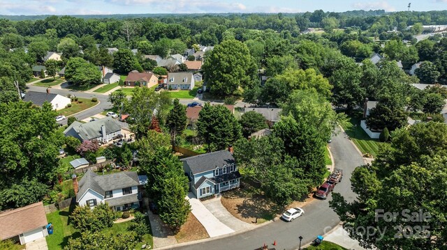 7219 Spring Morning Ln, Charlotte, NC 28227 - aerial view of property's location with nearby suburban area