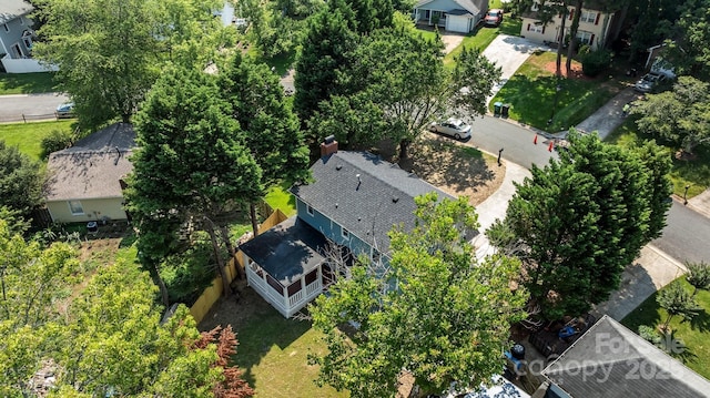 7219 Spring Morning Ln, Charlotte, NC 28227 - aerial view of residential area