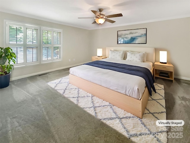 27 Quayside Ct, Clover, SC 29710 - bedroom featuring baseboards and ceiling fan