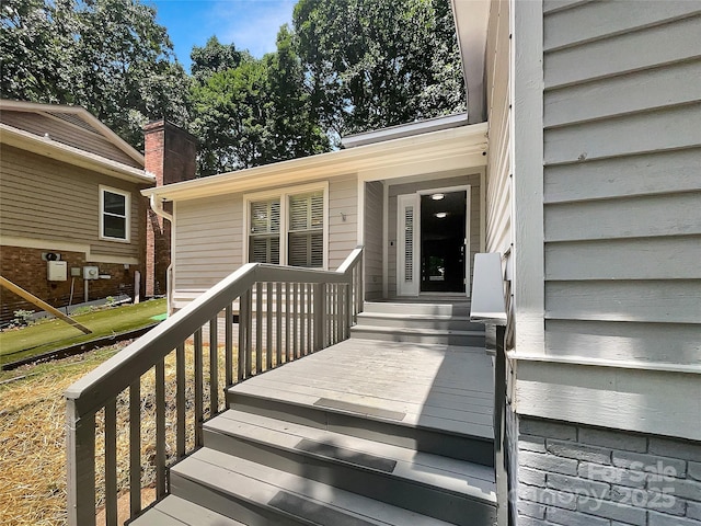 27 Quayside Ct, Clover, SC 29710 - view of wooden deck